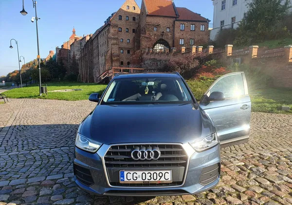 audi Audi Q3 cena 69900 przebieg: 124700, rok produkcji 2015 z Grudziądz